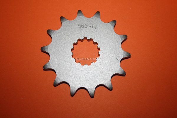 Ritzel vorne 14 Zähne Kawasaki 650 ER-6F ER6F (geänderte Übersetzung)