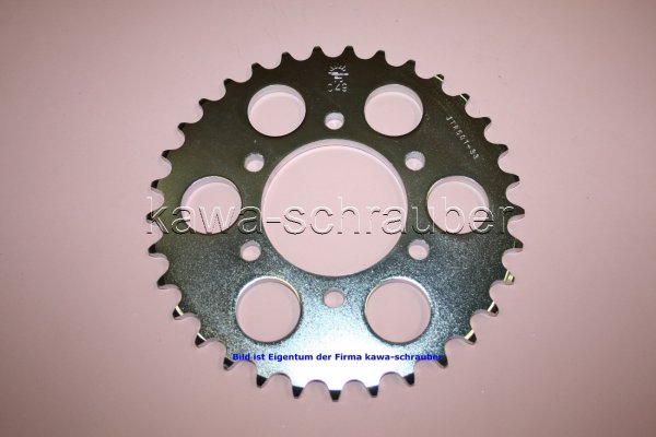Kettenblatt / Ritzel hinten 33 Zähne Kawasaki GPZ750 Uni Trak Typ ZX750A (geänderte Übersetzung)
