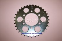 Kettenblatt / Ritzel hinten 33 Zähne Kawasaki Z750 KZ750 Turbo Typ ZX750E (geänderte Übersetzung)