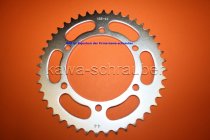 Kettenblatt / Ritzel hinten 44 Zähne Kawasaki Zephyr 750 bis Bj. 1994 (geänderte Übersetzung)