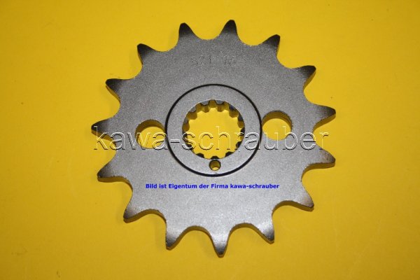 Ritzel vorne 15 Zähne Kawasaki Z1000 H1 MK2 Bj. 1979-1980 (Standard Übersetzung)