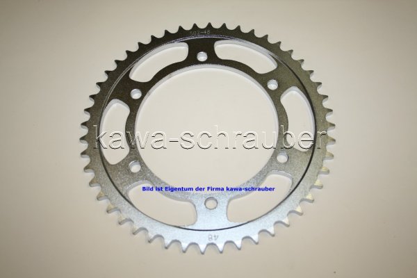 Kettenblatt / Ritzel hinten 530 48 Zähne Kawasaki ZX-10 Tomcat Typ ZXT00B (geänderte Übersetzung)