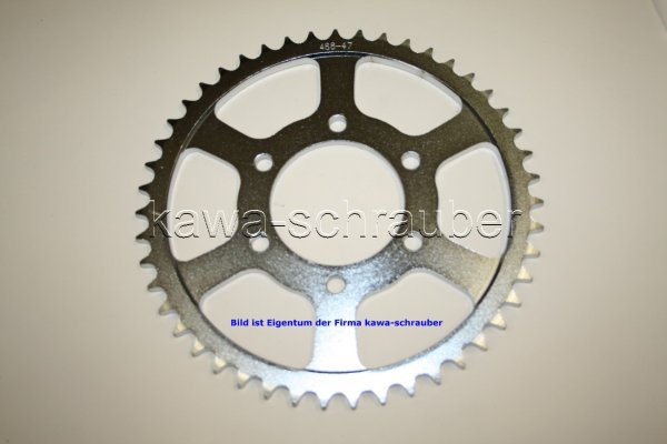 Kettenblatt / Ritzel hinten 47 Zähne Kawasaki ZX-12R ZX12R Ninja (geänderte Übersetzung)