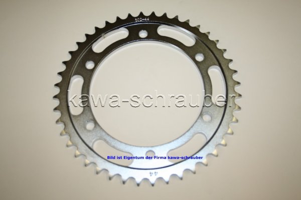 Kettenblatt / Ritzel hinten 44 Zähne Kawasaki ZRX1100 (geänderte Übersetzung)