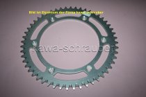 Kettenblatt / Ritzel hinten 52 Zähne Aluminium KTM 350 Enduro Bj. 1984-1989 (geänderte Übersetzung)