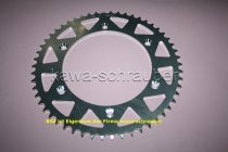 Kettenblatt / Ritzel hinten 54 Zähne Aluminium KTM 350 Enduro Bj. 1984-1989 (geänderte Übersetzung)