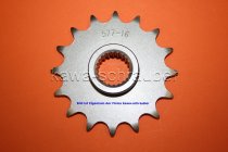 Ritzel vorne 16 Zähne MZ MuZ 660 Baghira (geänderte Übersetzung)