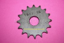 Ritzel vorne 16 Zähne Sachs ZZ 125 4-Takt ab Bj. 2011 (geänderte Übersetzung)