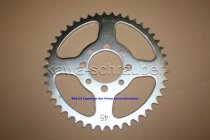 Kettenblatt / Ritzel hinten 45 Zähne Suzuki GT 50 X1E (Standard Übersetzung)