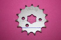 Ritzel vorne 15 Zähne Suzuki GP 125 (Standard Übersetzung)