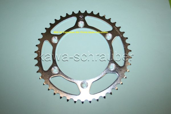 Kettenblatt / Ritzel hinten 43 Zähne Suzuki RMX 350 ab Bj. 2010 (geänderte Übersetzung)