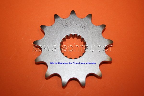 Ritzel vorne 13 Zähne Suzuki RMX 350 ab Bj. 2010 (Standard Übersetzung)