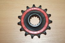 Ritzel vorne gummiert 15 Zähne Suzuki RF 900 R Typ GT73B 530er Teilung (Standard Übersetzung)