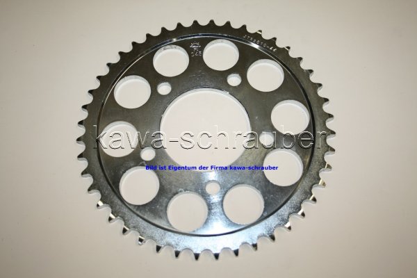 Kettenblatt / Ritzel hinten 44 Zähne Triumph 955 Tiger Bj. 2001-2004 (geänderte Übersetzung)