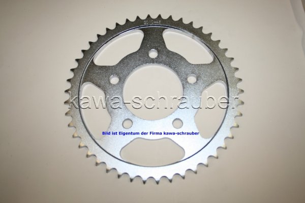 Kettenblatt / Ritzel hinten 46 Zähne Triumph 955 Tiger Bj. 2001-2004 (Standard Übersetzung)