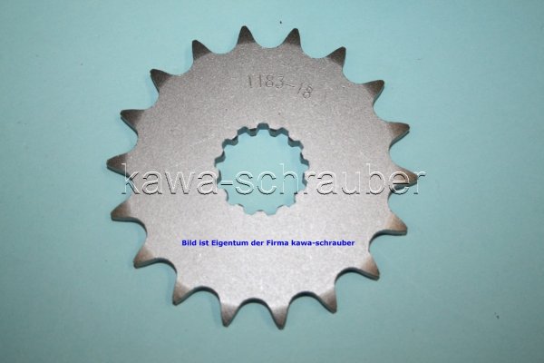 Ritzel vorne 18 Zähne Triumph 900 Thruxton (Standard Übersetzung)