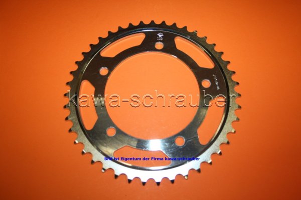 Kettenblatt / Ritzel hinten 43 Zähne Triumph 865 Bonneville (Standard Übersetzung)