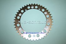 Kettenblatt / Ritzel hinten 44 Zähne Yamaha XTZ 250 N / S Tri Moto (Standard Übersetzung)