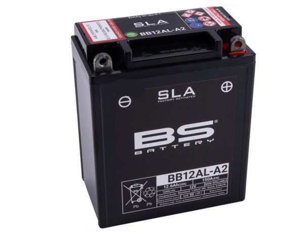 BS SLA Batterie BB12AL-A2 wartungsfrei SS (super sealed)