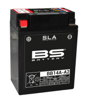 BS SLA Batterie BB14A-A2 wartungsfrei SS (super sealed)
