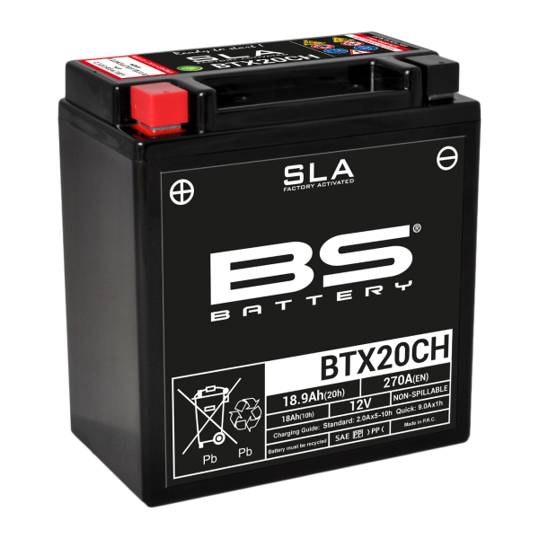 BS SLA Batterie BTX20CH wartungsfrei SS (super sealed)