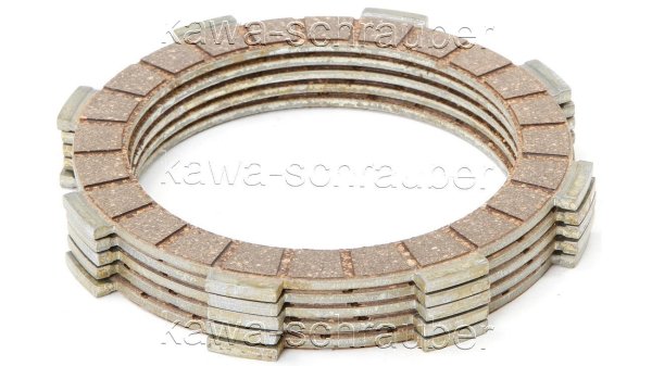 5 Reiblamellen Kupplung 77/98,5/107,5/3,1