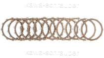 12 Reiblamellen Kupplung 121/139/150/3,25