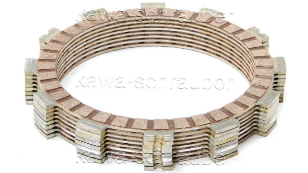 8 Reiblamellen Kupplung 116/138/151/2,8