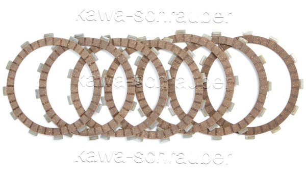 7 Reiblamellen Kupplung 96/116/130/3,0