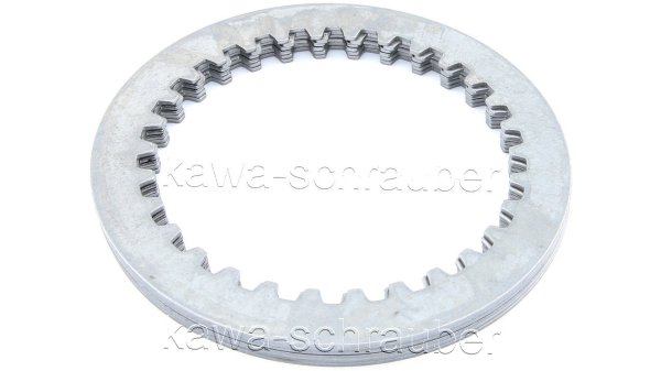 6 Stahllamellen Kupplung 105/114,5/142/1,6