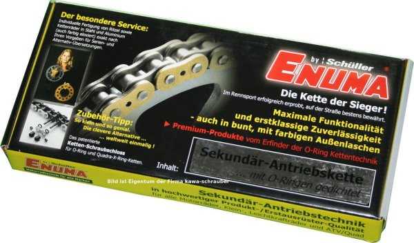 ENUMA Antriebskette Kette 428HO verstärkt (O-Ring-Typ)