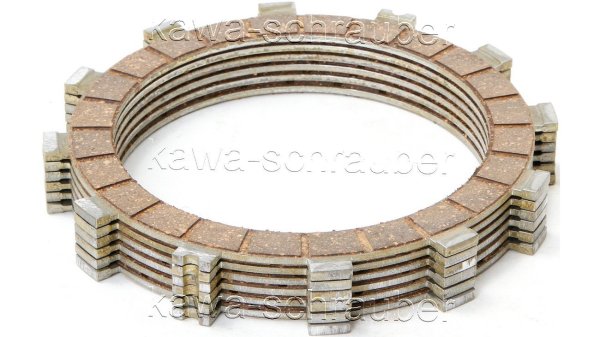 Reiblamellen Kupplung Kawasaki KDX175 Bj. 1981-1982