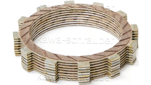 Reiblamellen Kupplung Kawasaki KX125 Bj. 1989-1993