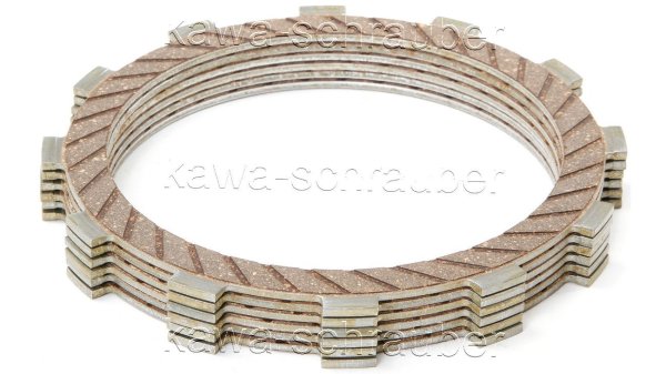 Reiblamellen Kupplung Kawasaki Z440 KZ440 Typen KZ440H KZ440D KZ440C Bj. 1982-1984