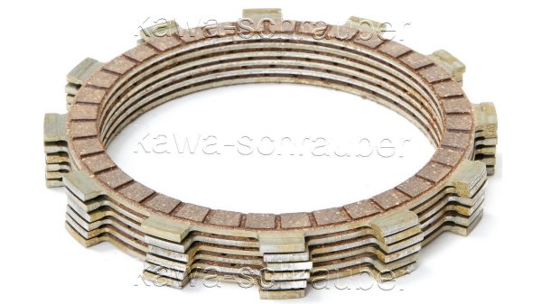 Reiblamellen Kupplung Suzuki TS250X Typ SJ11B Bj. 1986-1989