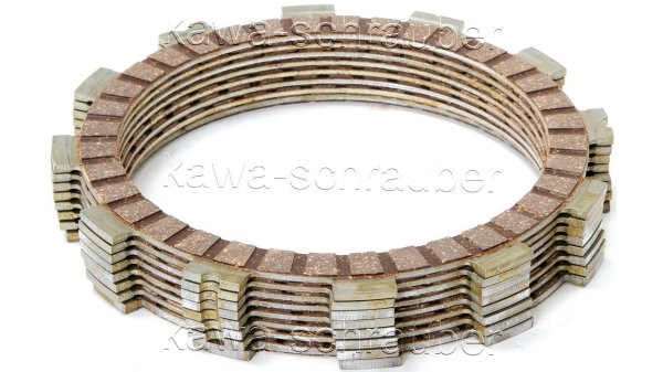 Reiblamellen Kupplung Suzuki GSF650 Bandit / S Typ WVB5 Bj. 2005-2006