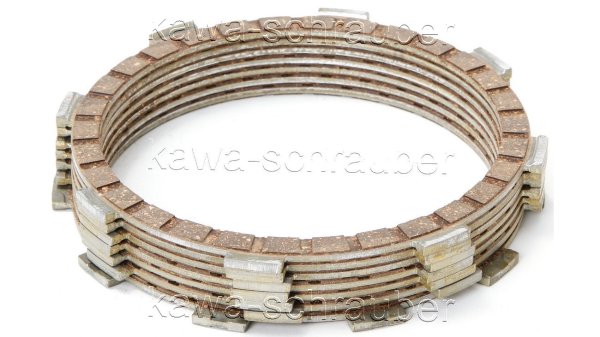 6+1 Reiblamellen Kupplung 116/138,7/150/3,0