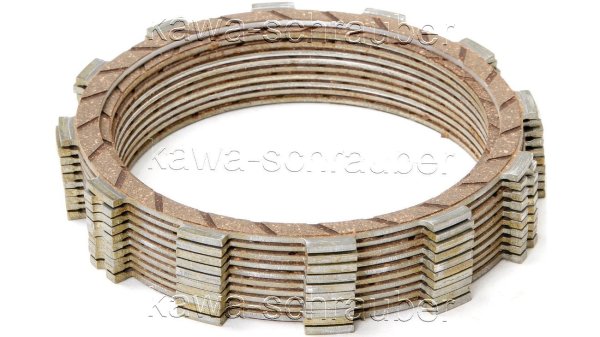 Reiblamellen Kupplung Suzuki GSX-R 1000 GSXR1000 K7 K8 Typ WVCL