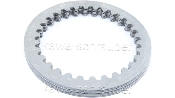 6 Stahllamellen Kupplung 105/115/142/2,0