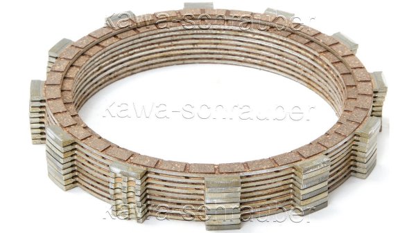 6+3 Reiblamellen Kupplung 119,2/148/154,8/3,0