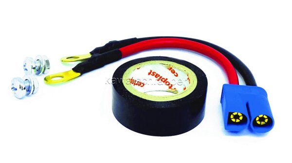 BAAS BA09B EC5 FZG Kabel (männlich) Adapter Motorrad Batterie incl. Isolierband