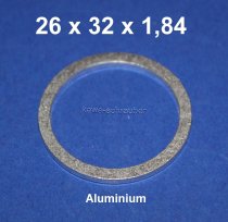 Dichtring Dichtung Aluminium Dresselhaus DIN7603 26x32