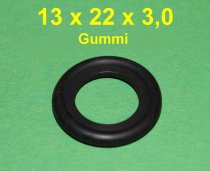 Dichtung Dichtring Ölschraube Öl Ablass Schraube Gummi 13 x 22 x 3,0 13x22x3