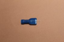 Kabelverbinder Flachsteckhülse blau 6,3mm vollisoliert Dresselhaus