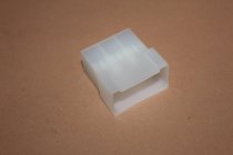 Gehäuse weiblich 6-polig weiß Hella für 6,3mm Stecker