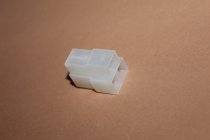 Gehäuse männlich 3-polig weiß Hella für 6,3mm Stecker