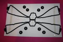 Ventildeckeldichtung komplett mit 8x Schraubendichtung Yamaha FZR600 Genesis