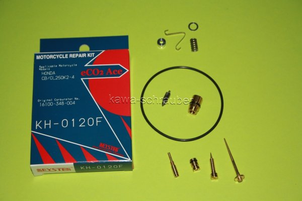 Keyster KH-0120F Reparatursatz Vergaser Honda CB250 Typ CB250K Bj. 1971-1973
