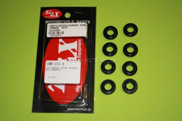 8x Gummi Schraube Ventildeckeldichtung Yamaha FJ1100 Typ 47E Bj. 1984-1985