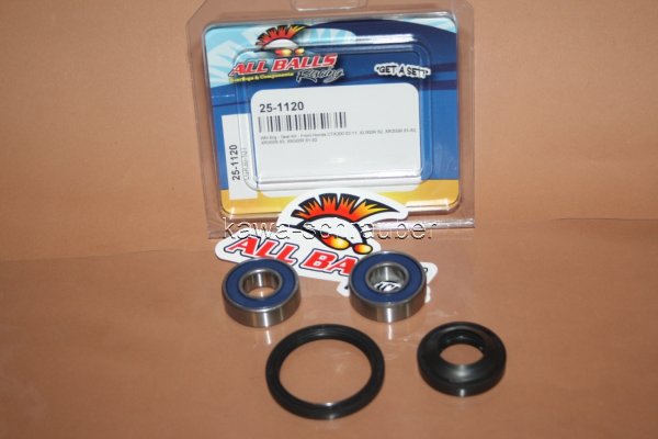 All Balls Radlager Satz Radlagersatz vorne Honda MTX200 NX250 FX650 Vigor
